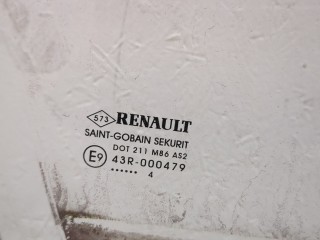 Стекло боковой двери правое переднее, Renault Megane 2008-2014