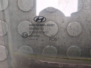Стекло боковой двери правое заднее, Hyundai i30 2007-2010