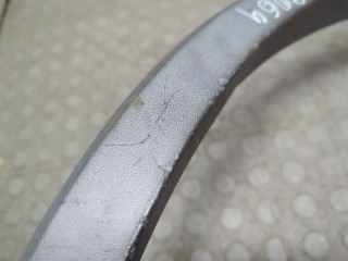Молдинг крыла правое заднее, ориг. номер 7P6854820B, Volkswagen Touareg 2010-2014
