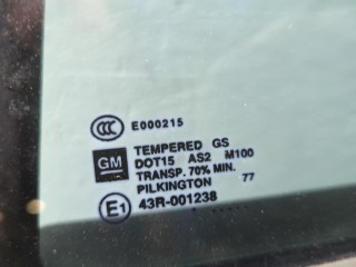 Дверь боковая (легковая) левая задняя, ориг. номер 22769183, 20946715, Chevrolet Volt 2010-2015