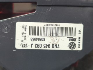 Фонарь крышки багажника левый, ориг. номер 7N0945093K, Volkswagen Sharan 2010-2015