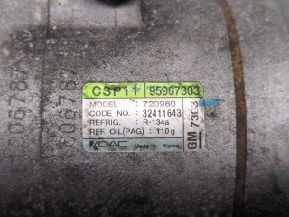 Компрессор кондиционера, ориг. номер 94558244, Chevrolet Spark 2009-2016