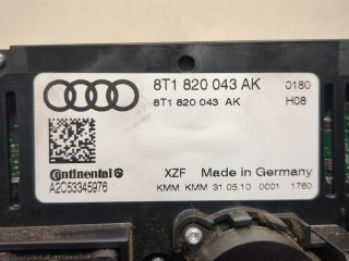 Переключатель отопителя (печки), ориг. номер 8T1820043AK, Audi Q5 2008-2012