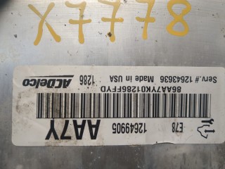 Блок управления двигателем, ориг. номер 12649905, Opel Astra 2006-2014