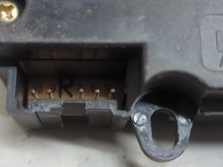 Электропривод заслонки отопителя, ориг. номер 000042491A, Hummer H2 2002-2007