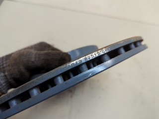 Диск тормозной задний, ориг. номер A1664230700, Mercedes GLS X166 2015-2019