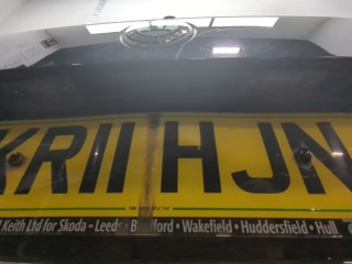 Крышка (дверь) багажника, ориг. номер 5J6827025D, Skoda Fabia 2010-2014