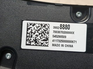 Переключатель отопителя (печки), ориг. номер 39028880, Chevrolet Cruze 2015-2023