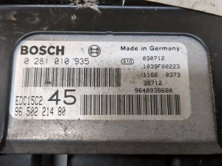 Блок управления двигателем, ориг. номер 9650221480, Peugeot 307 2001-2005