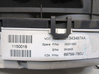 Щиток приборов (приборная панель), ориг. номер 31343497AA, Volvo S60 2010-2013