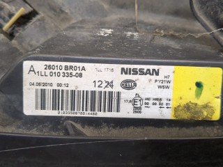 Фара (передняя) правая, ориг. номер 26010BR01A, Nissan Qashqai 2006-2010