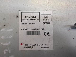 Магнитола, ориг. номер 8611360V860, Toyota Avensis 3 2008-2011