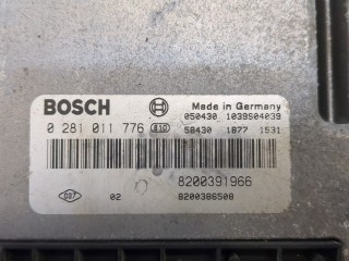 Блок управления двигателем, ориг. номер 8200391966, Renault Megane 2002-2006