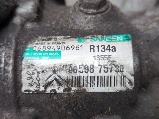 Компрессор кондиционера, ориг. номер 6453WK, Peugeot 207 2006-2009