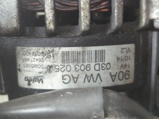 Генератор, ориг. номер 03D903025, Skoda Fabia 2010-2014