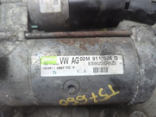 Стартер, ориг. номер 02M911024G, Volkswagen Passat 2011-2015