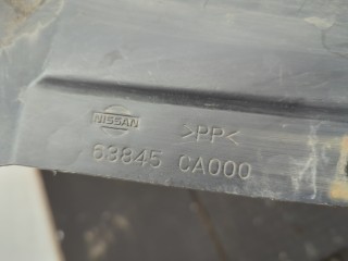 Защита арок (подкрылок) левая передняя, ориг. номер 63845CA000, Nissan Murano 2002-2008