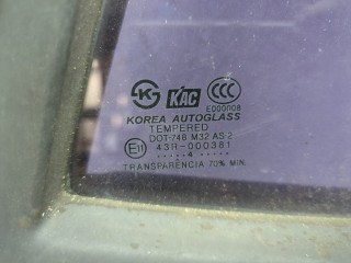 Дверь боковая (легковая) правая задняя, Hyundai Santa Fe 2000-2004
