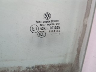 Стекло боковой двери левое переднее, Volkswagen Golf 6 2008-2012