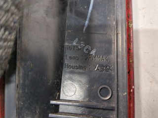 Катафот левый задний, ориг. номер 265589U00A, Nissan Note E11 2005-2008