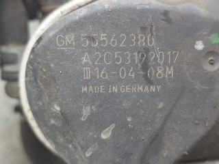 Заслонка дроссельная, ориг. номер 55562380, A2C53192017, Opel Astra 1998-2009