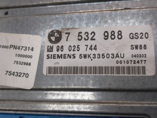 Блок управления АКПП / КПП, ориг. номер 24607532988, 7532988, 5WK33503AU, BMW 3 E46 2001-2006