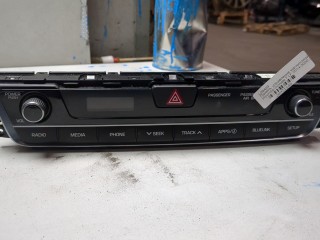 Панель управления магнитолой, ориг. номер 84745C2350, Hyundai Sonata 7 LF 2014-2017