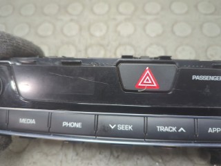Панель управления магнитолой, ориг. номер 84745C2350, Hyundai Sonata 7 LF 2014-2017