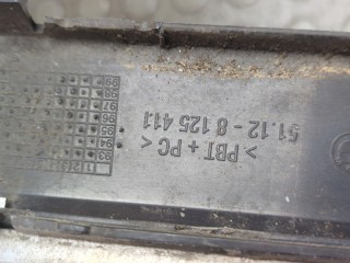 Молдинг бампера левое заднее, ориг. номер 8125411, 51128125411, BMW 7 серия 1994-1998