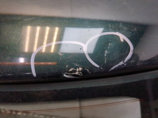 Стекло заднее, ориг. номер 8E9845501E, Audi A4 2000-2006