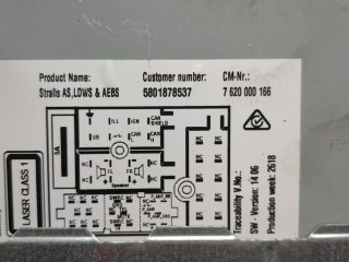 Магнитола, ориг. номер 5801878537, Iveco Stralis 2012-2026