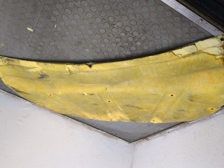 Обшивка капота, ориг. номер 5915A118, Mitsubishi Outlander 2009-2013