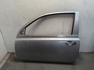 Замок двери левый передний, ориг. номер 80501AX601, Nissan Micra K12E 2003-2005
