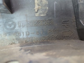 Накладка на порог правая задняя, ориг. номер GS1D51PJ0F54, Mazda 6 2009-2013