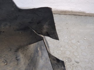 Защита арок (подкрылок) правая передняя, ориг. номер 1K0805912A, 1K0805974A, Volkswagen Golf 1997-2006