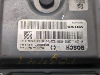 Блок управления двигателем, ориг. номер 0261209038, 1039S15161, Volvo C70 2005-2009