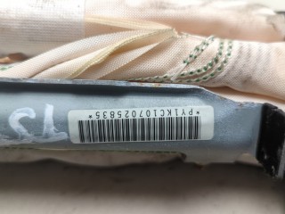 Подушка безопасности боковая (шторка) левая, ориг. номер K85P11KA0C, Nissan Juke 2010-2014