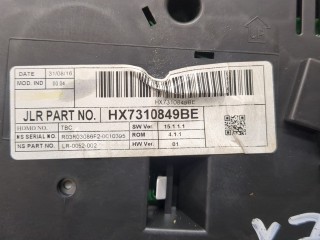 Щиток приборов (приборная панель), ориг. номер HX7310849BE, Jaguar XE 2015-2019
