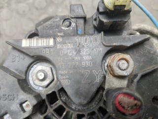 Генератор, ориг. номер 0124325171, 13222930, Opel Astra 1998-2009