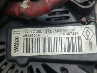 Генератор, ориг. номер 8200667610, 2543563A, 107067294, Renault Megane 2006-2009