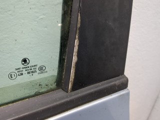 Дверь боковая (легковая) левая передняя, ориг. номер 5J6831055, Skoda Fabia 2007-2010