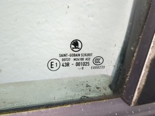 Дверь боковая (легковая) левая передняя, ориг. номер 5J6831055, Skoda Fabia 2007-2010