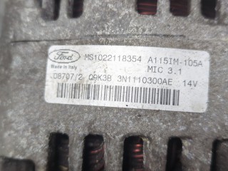 Генератор, ориг. номер 1022118354, 3N1110300AE, Ford Focus 2004-2008