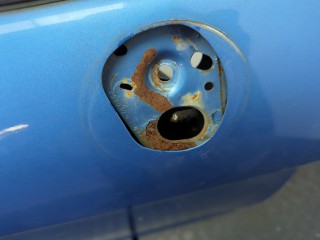 Дверь боковая (легковая) правая передняя, ориг. номер 1692513, Ford Fiesta 2008-2013
