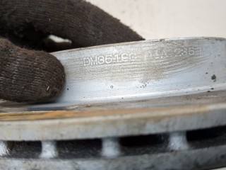 Диск тормозной передний, ориг. номер 435120D010, Toyota Yaris 2003-2005