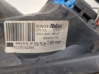 Фара (передняя) левая, Toyota Corolla 2002-2007