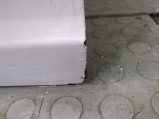 Ручка двери наружная левая передняя, ориг. номер 4385855, 2T14V22404AD, Ford Transit Connect 2002-2009