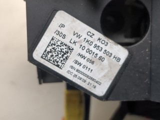 Переключатель поворотов и дворников (стрекоза), ориг. номер 1K0953519H, 1K0953513G, 1K0905141, Volkswagen Golf 6 2008-2012