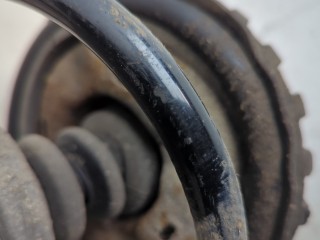 Амортизатор подвески левый передний, ориг. номер MN103101, Mitsubishi Grandis 2003-2011