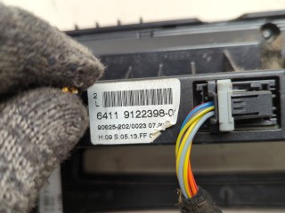 Переключатель отопителя (печки), ориг. номер 9122398, BMW 5 серия 2002-2007